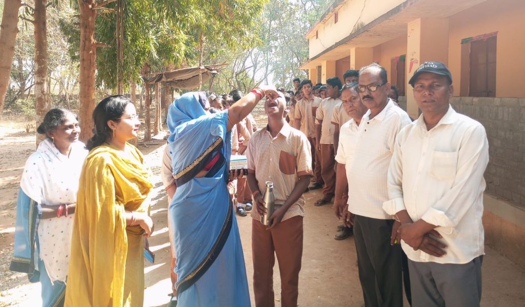 ବାଆଁରାରେ ଜାତୀୟ କୃମି ନାଶକ ଦିବସ ପାଳିତ