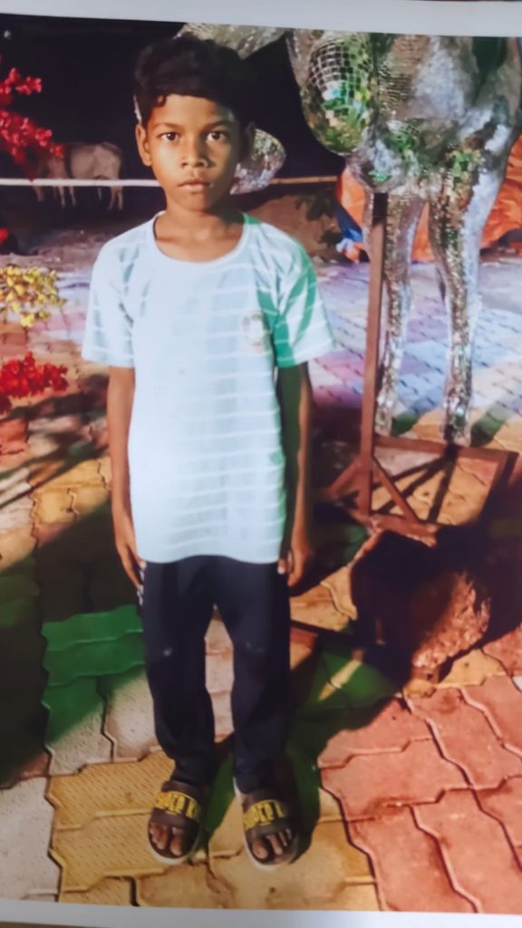 ୧୧ ବର୍ଷୀୟ ନାବାଳକ ନିଖୋଜ ଥାନାରେ ଅଭିଯୋଗ।